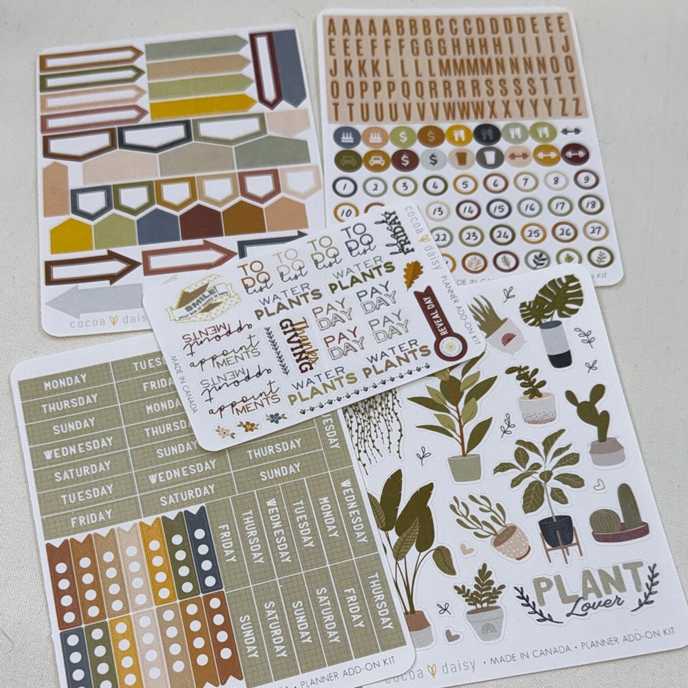 Cocoa Daisy Stationary Kit 20+ pieces Planner kit - Picture 4 of 5